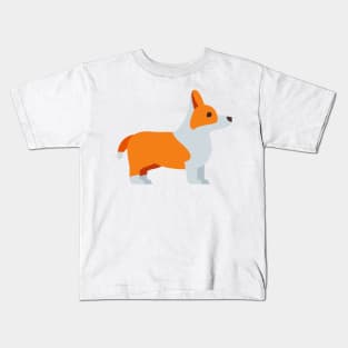 Corgi Lover Pattern Kids T-Shirt